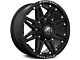 XF Offroad XF-204 Gloss Black Milled Wheel; 24x14 (76-86 Jeep CJ5 & CJ7)