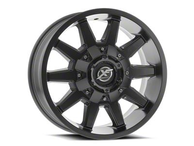 XF Offroad XF-219 Matte Black Wheel; 18x9; 12mm Offset (07-18 Jeep Wrangler JK)