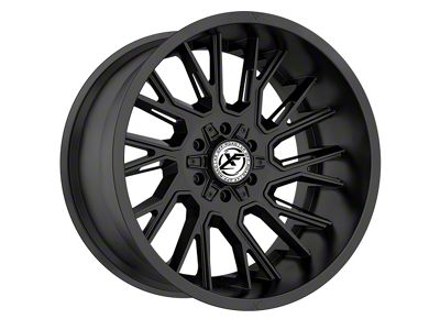 XF Offroad XF-230 Satin Black Wheel; 20x10; -12mm Offset (18-24 Jeep Wrangler JL)