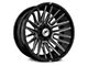 XF Offroad XF-234 Gloss Black Milled 6-Lug Wheel; 20x10; -12mm Offset (17-24 Titan)