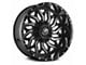 XF Offroad XF-228 Gloss Black Milled 6-Lug Wheel; 24x14; -76mm Offset (16-24 Titan XD)