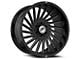 XF Offroad XF-239 Gloss Black Milled 6-Lug Wheel; 20x9; 12mm Offset (16-24 Titan XD)