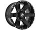 XF Offroad XF-214 Gloss Black with Gloss Black Inserts 6-Lug Wheel; 22x12; -44mm Offset (22-24 Tundra)