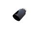 XForce Round Angle Cut Exhaust Tip; 3-Inch; Matte Black (21-24 Bronco w/ XForce Cat-Back Exhaust Systems)