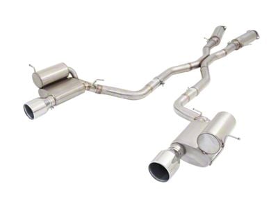 XForce 3-Inch Cat-Back Exhaust with Polished Tips (12-21 6.4L HEMI Jeep Grand Cherokee WK2)