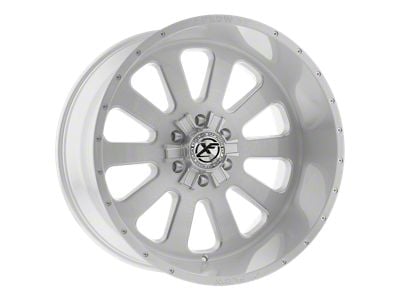 XFX Flow XFX-302 Brushed and Milled Wheel; 26x12; -44mm Offset (20-24 Jeep Gladiator JT)