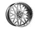 XFX Flow XFX-307 Brushed and Milled Wheel; 26x12; -44mm Offset (99-04 Jeep Grand Cherokee WJ)