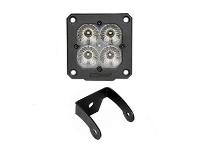 XK Glow App Controlled C3 Flush Mount LED Cube Light Kit with Controller Upgrade; Flood Beam (Universal; Some Adaptation May Be Required)