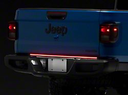 XK Glow 48-Inch Tailgate LED Light Bar with Sequential Turn Signal (Universal; Some Adaptation May Be Required)