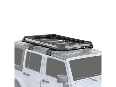 XK Glow 52x36-Inch 360 Roof Rack Kit (07-25 Jeep Wrangler JK & JL 4-Door)