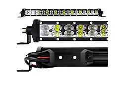 XK Glow App Controlled 20-Inch RGBW LED Light Bar with Mounting Brackets (Universal; Some Adaptation May Be Required)