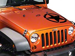 SEC10 On The Move Star Kit; Gloss Black (66-24 Jeep CJ5, CJ7, Wrangler YJ, TJ, JK & JL)