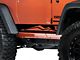 SEC10 Rocker Panel Stripe with XT Logo; Gloss Black (07-18 Jeep Wrangler JK 2-Door)