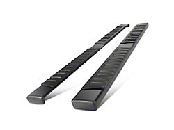 6-Inch Wide Flat Running Boards; Black (04-24 Titan King Cab)