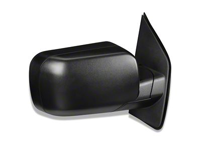 Powered Heated Mirror; Passenger Side; Textured Black (04-10 Titan)