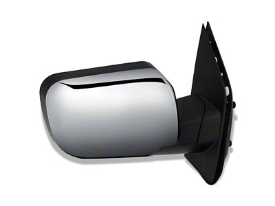 Powered Non-Heated Mirror; Passenger Side; Chrome (11-15 Titan)