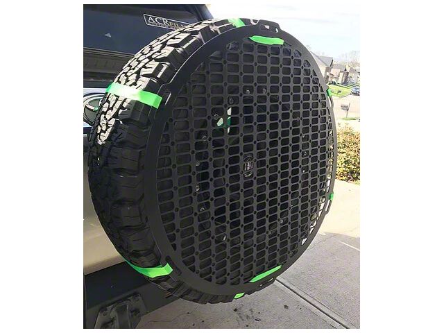 Orange Boxx Fabrication 30-Inch Spare Tire Molle Panel (10-24 4Runner)