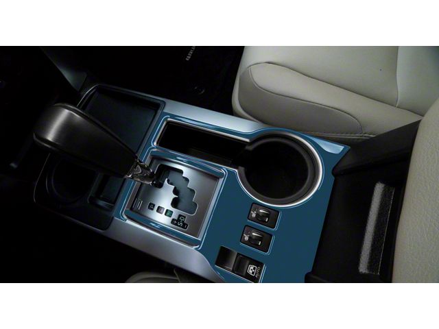 Transmission Console Accent Trim; Cavalry Blue (14-24 4Runner)