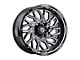 Xtreme Forged XF-10 Midnight Black Milled 6-Lug Wheel; 20x10; -25mm Offset (22-24 Bronco Raptor)