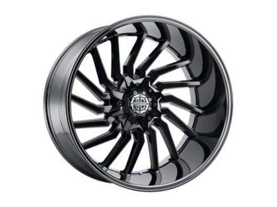 Xtreme Forged XF-16 Midnight Black 6-Lug Wheel; 20x10; -25mm Offset (22-24 Bronco Raptor)