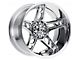 Xtreme Offroad NX-15 Chrome 6-Lug Wheel; 20x10; -25mm Offset (22-24 Bronco Raptor)