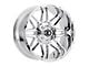 Xtreme Offroad NX-9 Chrome 6-Lug Wheel; 20x10; -25mm Offset (22-24 Bronco Raptor)