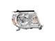 CAPA Replacement Headlight; Chrome Housing; Clear Lens; Passenger Side (05-11 Tacoma, Excluding Sport Package)