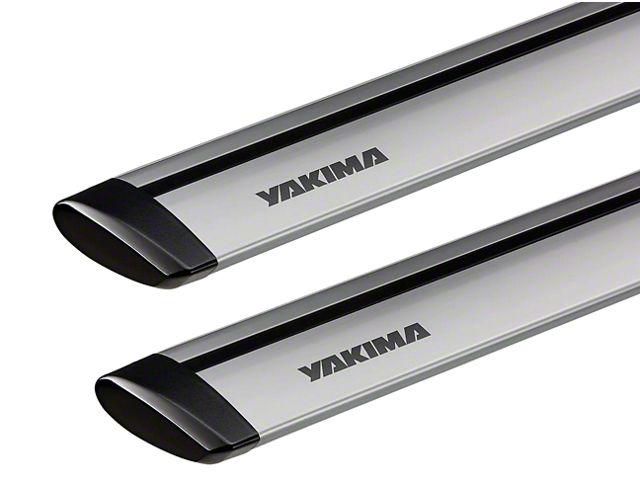 Yakima JetStream Crossbars; 60-Inch; Silver (Universal; Some Adaptation May Be Required)