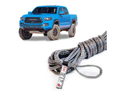 Yankum Ropes 3/8-Inch x 50-Foot Winch Line; 17,500 lb.