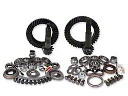 Yukon Gear Dana 30 Front Axle/44 Rear Axle Ring and Pinion Gear Kit with Install Kit; 4.56 Gear Ratio (87-95 Jeep Wrangler YJ)