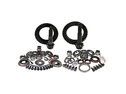 Yukon Gear Dana 30 Front Axle/Chrysler 8.25-Inch Rear Axle Ring and Pinion Gear Kit with Install Kit; 4.56 Gear Ratio (84-01 Jeep Cherokee XJ)