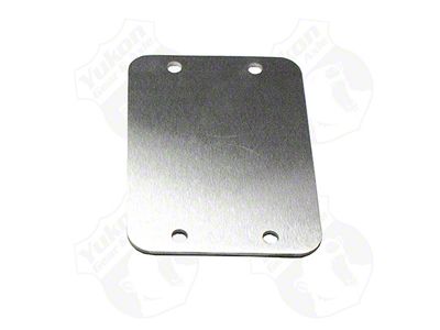 Yukon Gear 4WD Disconnect Block Off Kit; Dana 30; Reverse Rotation; Disconnect Block-Off Plate (87-95 Jeep Wrangler YJ)