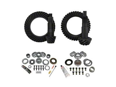 Yukon Gear Dana 30 Front Axle/Dana 44 Rear Axle Ring and Pinion Gear Kit with Install Kit; 3.73 Gear Ratio (18-25 Jeep Wrangler JL, Excluding Rubicon)