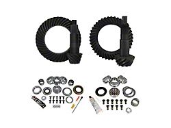 Yukon Gear Dana 30 Front Axle/Dana 44 Rear Axle Ring and Pinion Gear Kit with Install Kit; 4.56 Gear Ratio (18-25 Jeep Wrangler JL, Excluding Rubicon)