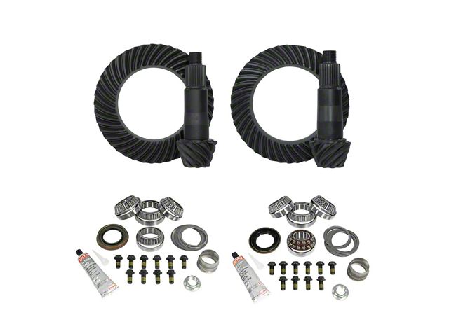 Yukon Gear Dana 44 Front/Dana 44 Rear Axle Ring Pinion and Gear Kit; 3.73 Gear Ratio (18-24 Jeep Wrangler JL Rubicon)