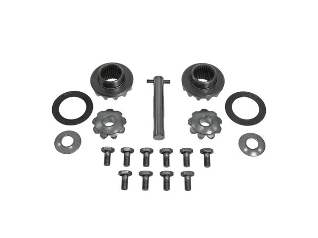 Yukon Gear Differential Carrier Gear Kit; Front Axle; Dana 30; 27-Spline; Spider Gear Kit; With Conical Side Gear Thrust Washers (07-18 Jeep Wrangler JK)