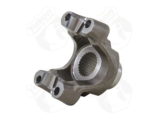 Yukon Gear Differential End Yoke; Rear Differential; Dana 44; Pinion Yoke; 26-Spline; For Use with 1310 U-Joint; U-Bolt Style; 3-Inch Tall; 1.55-Inch Hub Diameter (66-06 Jeep CJ5, CJ7, Wrangler YJ & TJ)