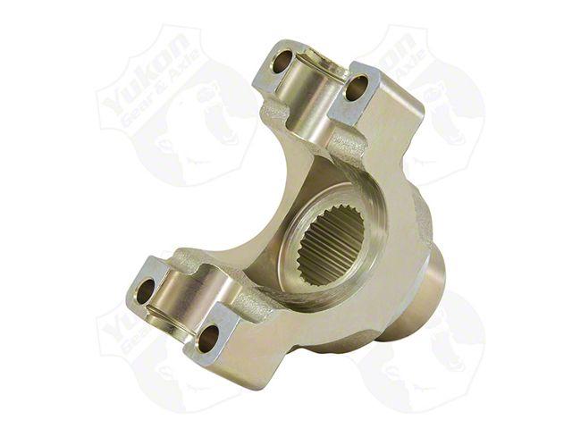 Yukon Gear Differential End Yoke; Rear Differential; Dana 44; Pinion Yoke; 26-Spline; For Use with 1330 U-Joint; U-Bolt Style; 3-Inch tall; 1.55-Inch Hub Diameter (66-06 Jeep CJ5, CJ7, Wrangler YJ & TJ)