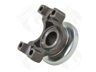 Yukon Gear Differential End Yoke; Front Differential; Dana 30; Pinion Yoke; 24-Spline; For Use with 1350 U-Joint; U-Bolt Style (07-17 Jeep Wrangler JK)