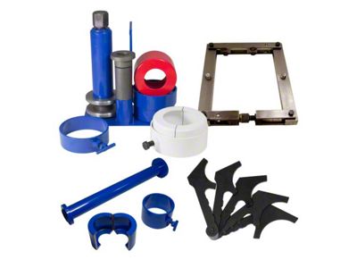 Yukon Gear Differential Pinion Setting Tool; Yukon Installer Tool Package, Includes Carrier Bearing Puller, Axle Bearing Puller, Housing Spreader and Multi-Shim Driver (66-18 Jeep CJ5, CJ7, Wrangler YJ, TJ & JK)