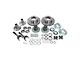 Yukon Gear Locking Hub Conversion Kit; Spin Free Locking Hub Conversion Kit, Fits Dana 30 and Dana 44; 27-Spline axle stubs for 5-760X U-Joints (87-06 Jeep Wrangler YJ & TJ)