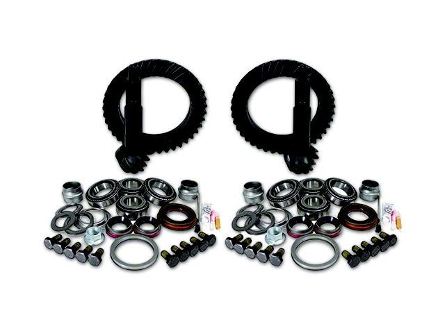 Yukon Gear Dana 44 Front Axle/44 Rear Axle Ring and Pinion Gear Kit with Install Kit; 5.38 Gear Ratio (07-18 Jeep Wrangler JK Rubicon)