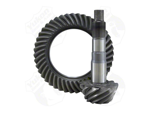 Yukon Gear Differential Ring and Pinion; Front; Toyota 8-Inch; IFS Clamshell; Reverse Rotation; Ring and Pinion Set; 3.73-Ratio; 29-Spline Pinion; Fits 3.73 and Down Carrier (05-17 4WD Tacoma)