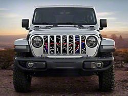 ZKD Customs Grille Insert; Rubicon Trail (20-24 Jeep Gladiator JT)