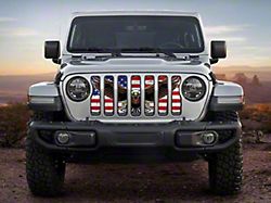 ZKD Customs Grille Insert; Screamin' Eagle (20-24 Jeep Gladiator JT)