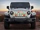 ZKD Customs Grille Insert; Whimsical Flowers (20-24 Jeep Gladiator JT)