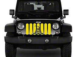 ZKD Customs Grille Insert; DTOM Flag (07-18 Jeep Wrangler JK)