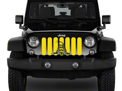 ZKD Customs Grille Insert; DTOM Flag (07-18 Jeep Wrangler JK)