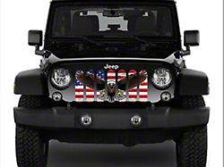 ZKD Customs Grille Insert; Screamin' Eagle (07-18 Jeep Wrangler JK)