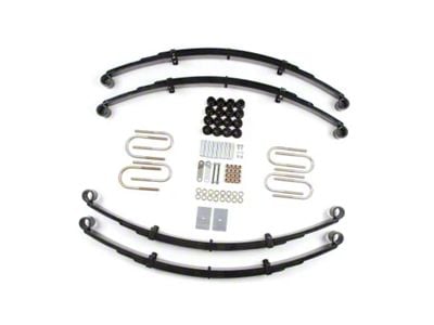 Zone Offroad 2-Inch Leaf Spring Suspension Lift Kit (87-95 Jeep Wrangler YJ)